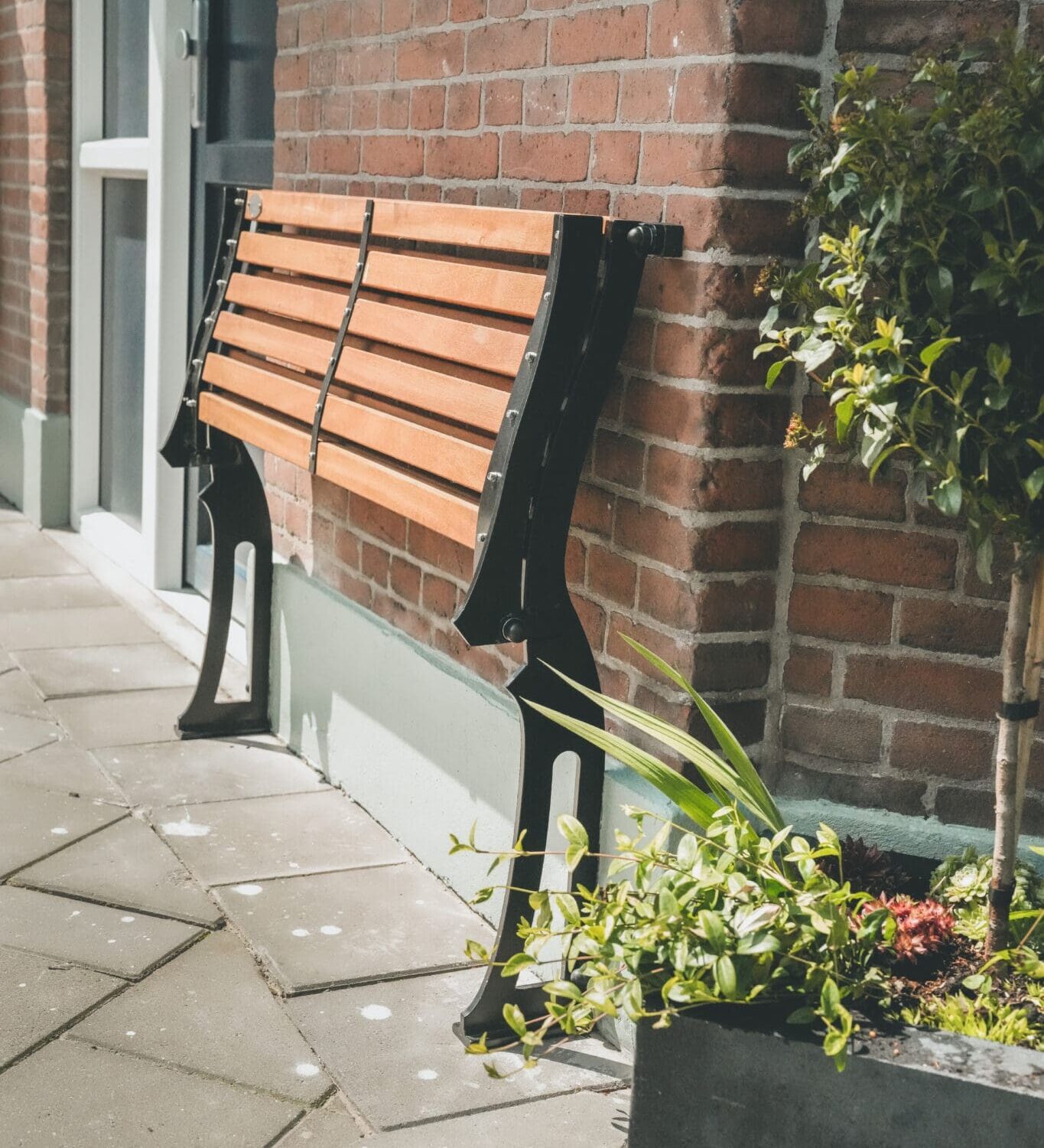 Alternatief beeld van Staande gevelbank