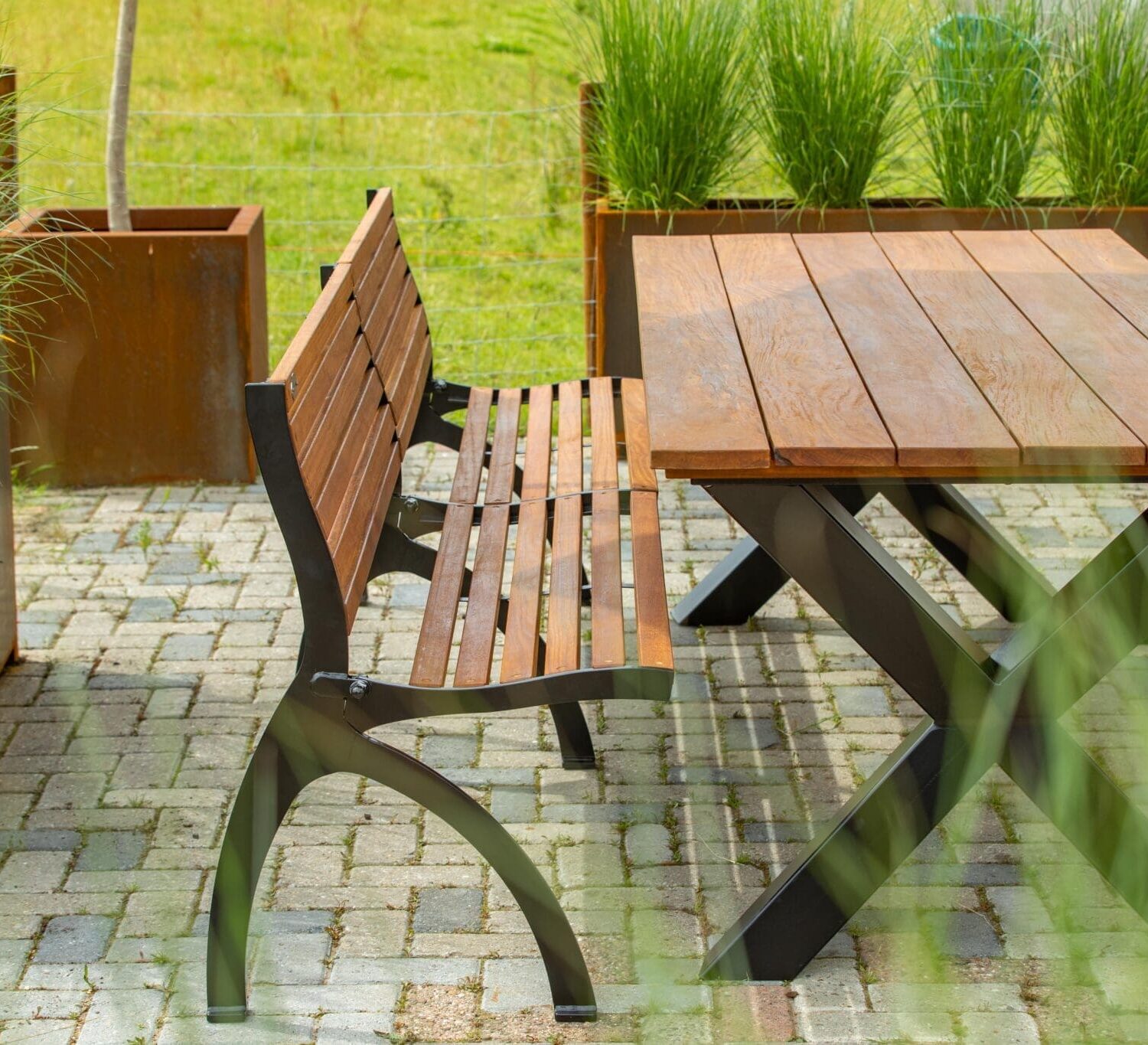 Alternatief beeld van Vrijstaande Gevelbank